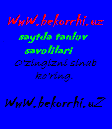 WwW.bekorchi.uz